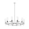 Z-Lite Datus 12 Light Chandelier, Polished Nickel & Clear 4008-12PN - alternate 5